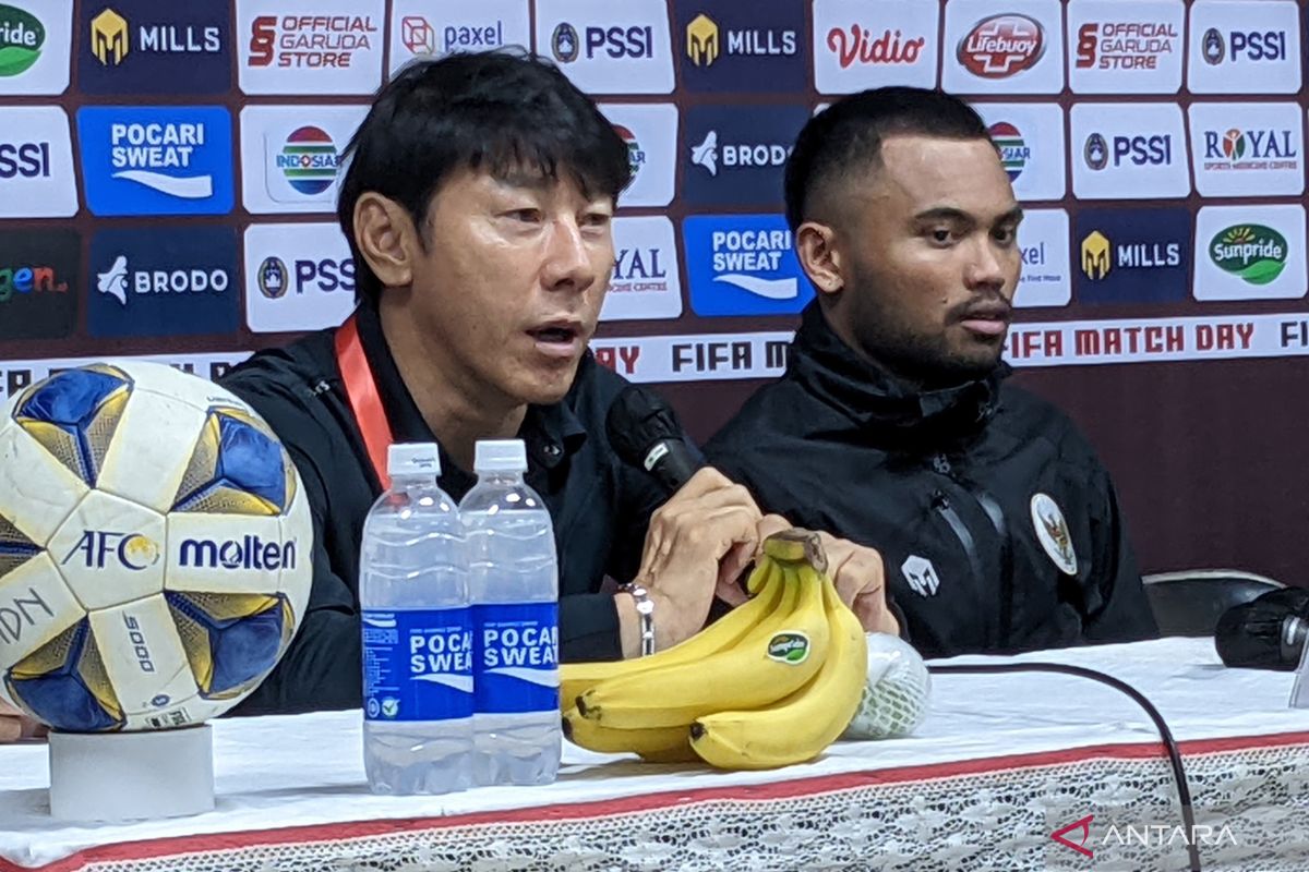 Shin Tae-yong minta maaf kepada suporter setelah timnas diimbangi Bangladesh