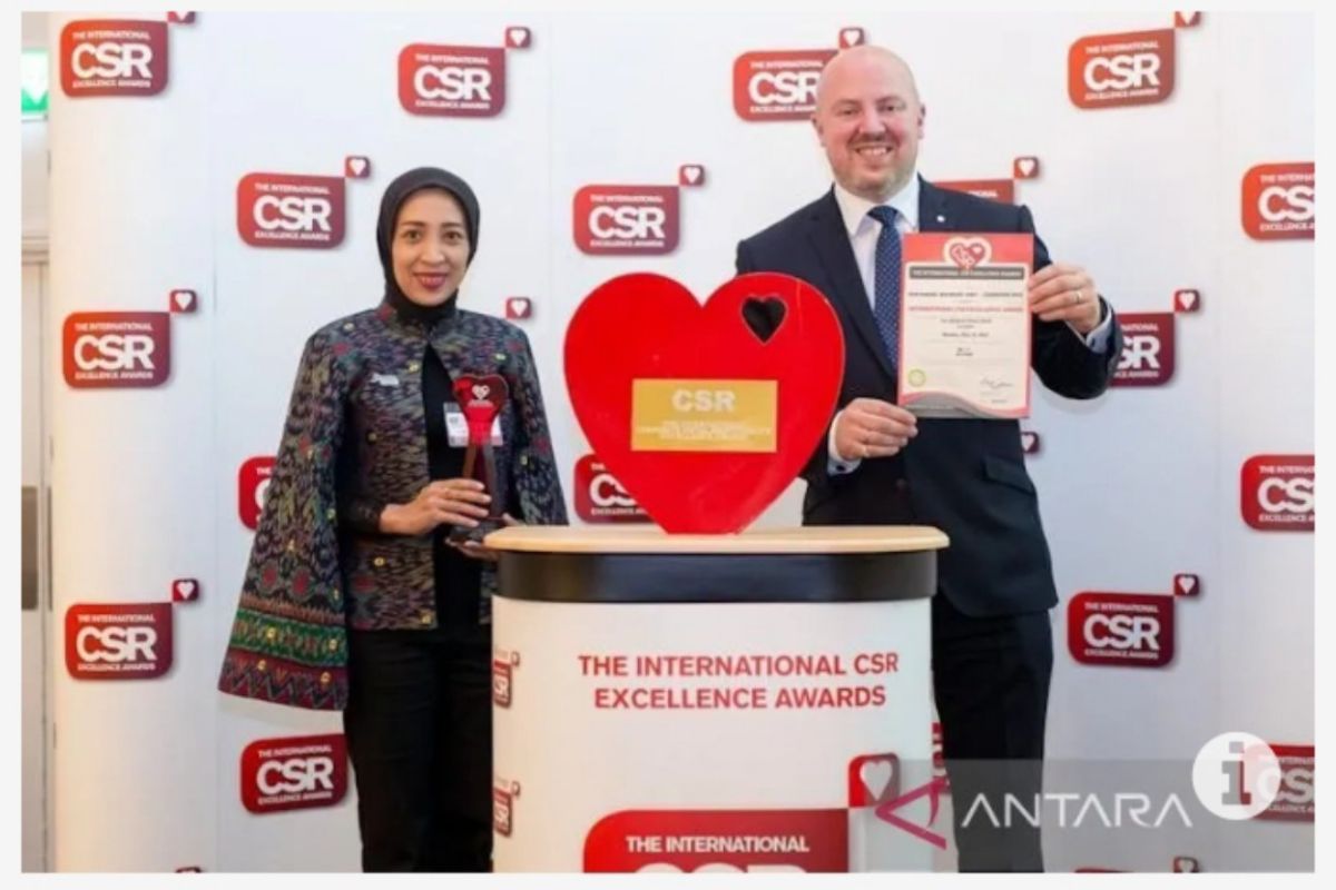 Kilang Pertamina Plaju raih penghargaan International CSR Excellence Award 2022 di London