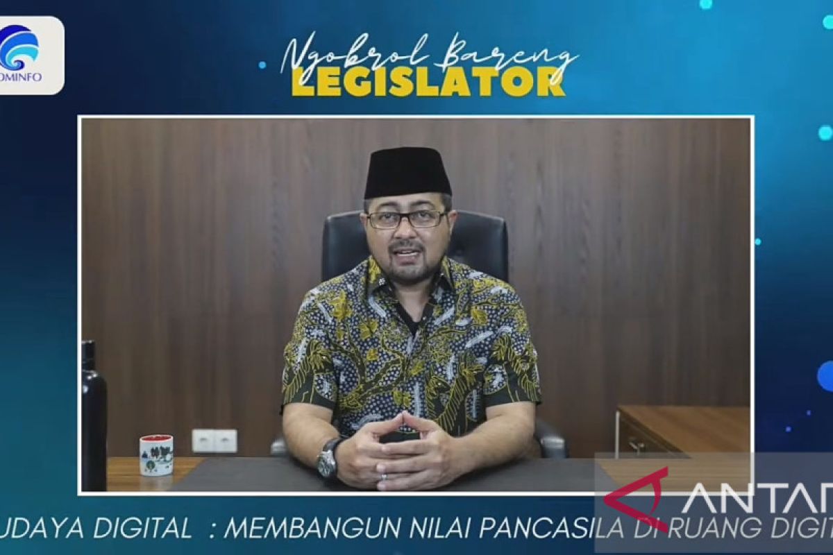 Anggota DPR dorong literasi digital bermuatan Pancasila