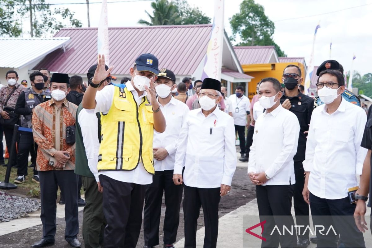 Wapres Ma'ruf Amin apresiasi sinergisme Pemda Jatim relokasi penyintas Semeru