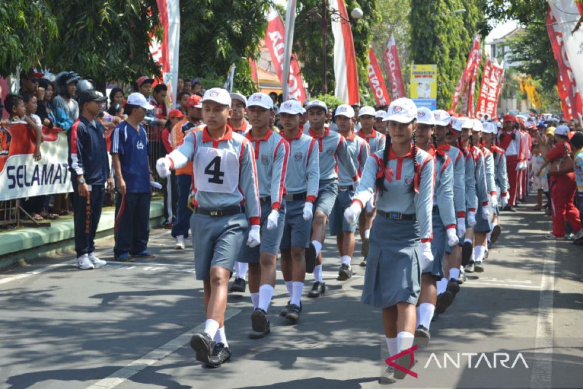 Pemkab Buleleng Kembali Adakan Lomba Gerak Jalan Hut Ri Antara News Bali