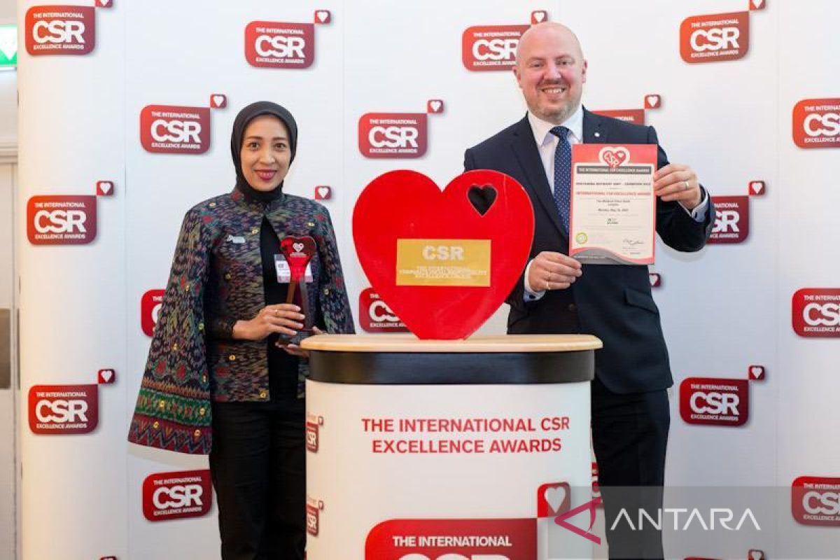 Kilang Pertamina Plaju raih penghargaan International CSR Excellence Award 2022 di London
