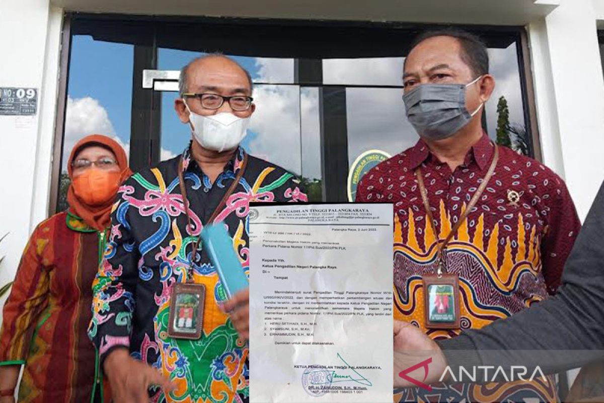 PN Palangka Raya menonaktifkan tiga hakim memvonis bebas bandar narkoba