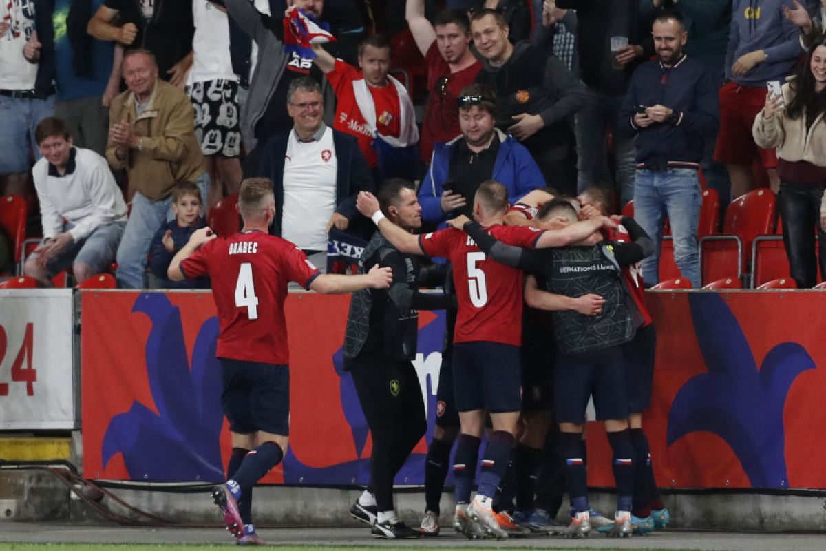 Gol Kuchta bawa Ceko menang 2-1 atas Swiss di Nations League