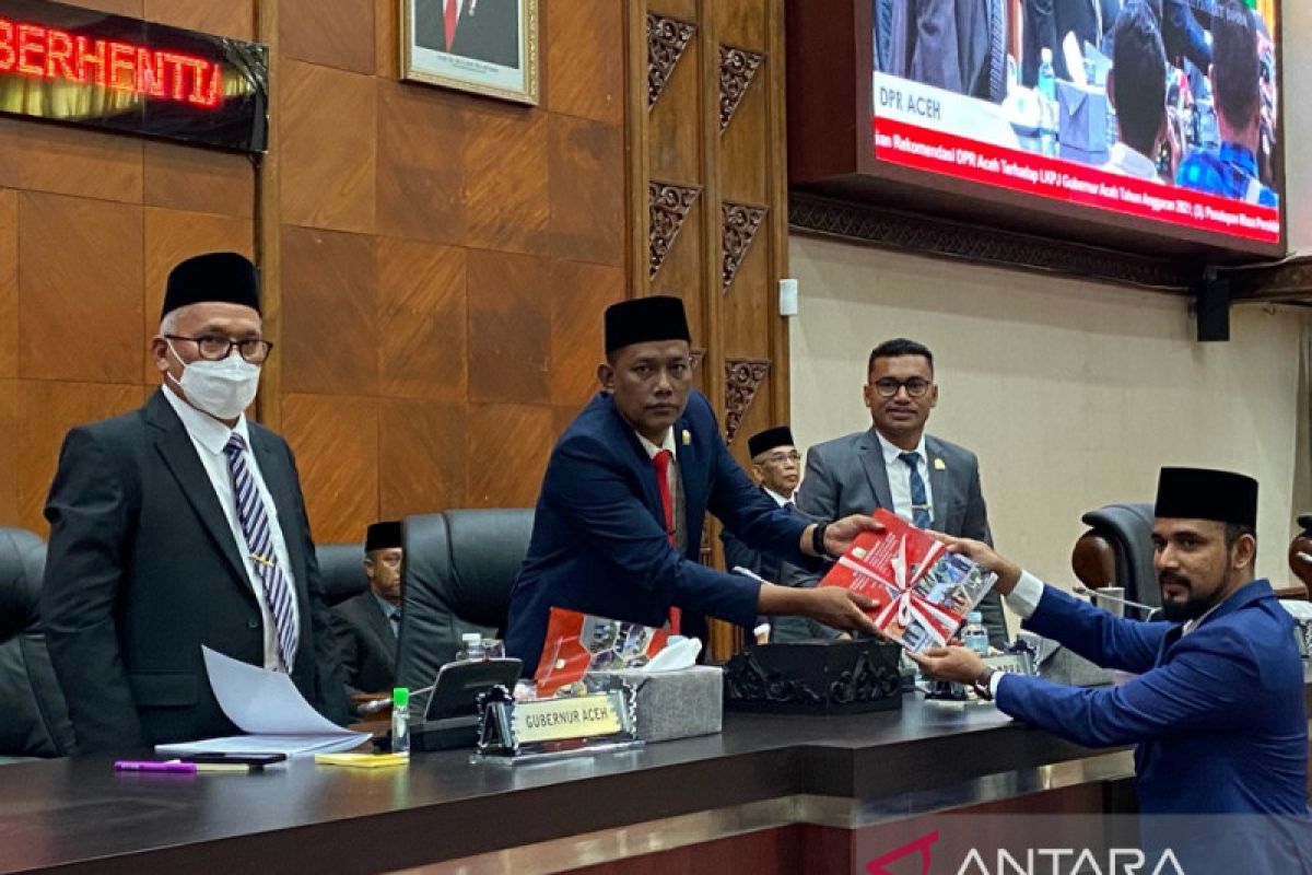 DPRA mengusulkan pemberhentian Gubernur Aceh ke Presiden