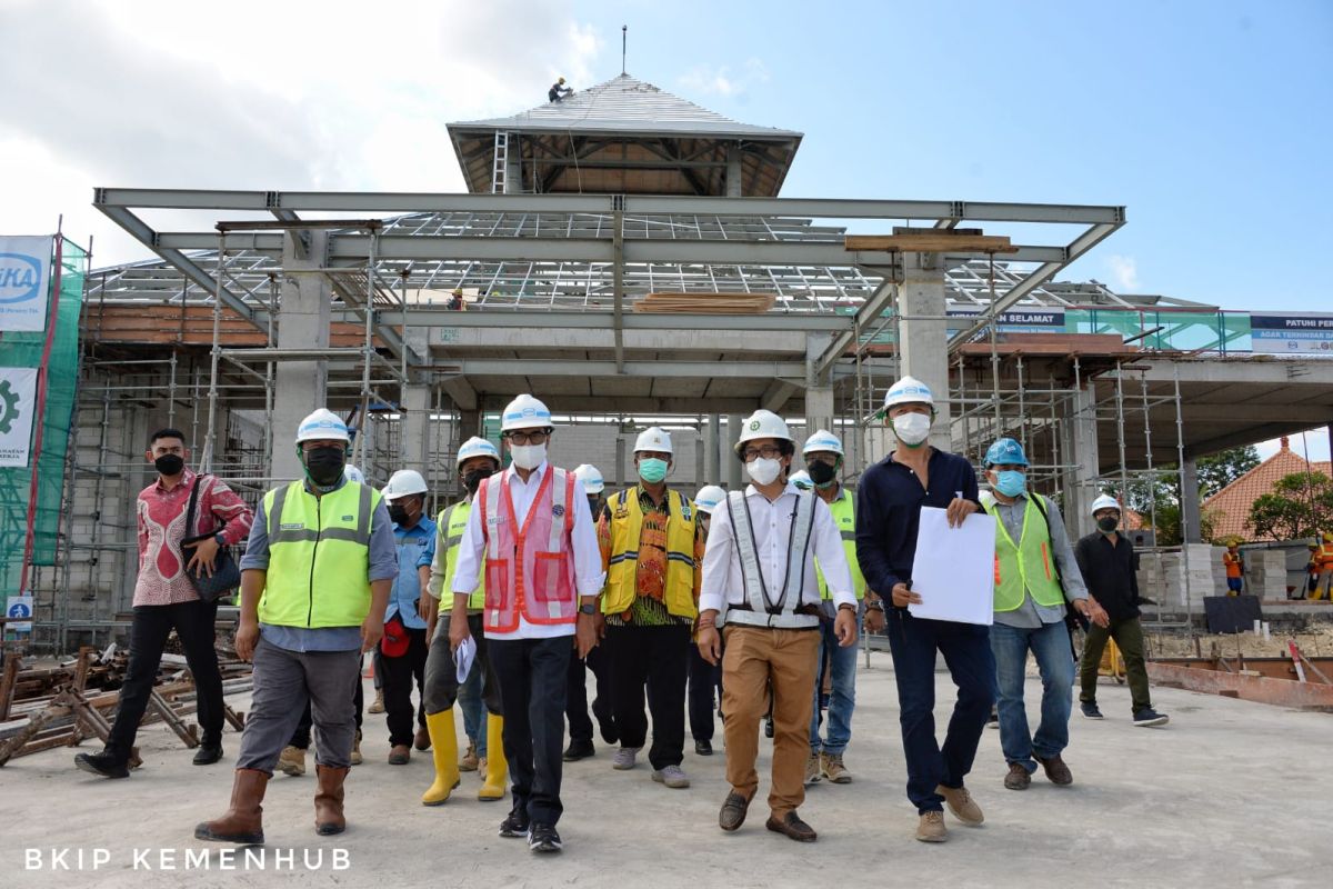 Menhub tinjau revitalisasi Bandara Ngurah Rai guna dukung KTT G20