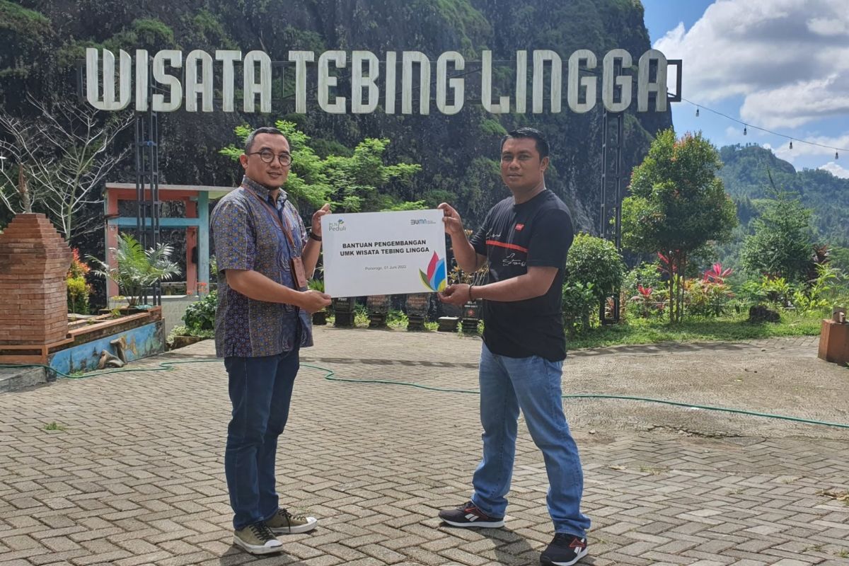 PLN beri stimulus pengembangan wisata Tebing Lingga di Trenggalek