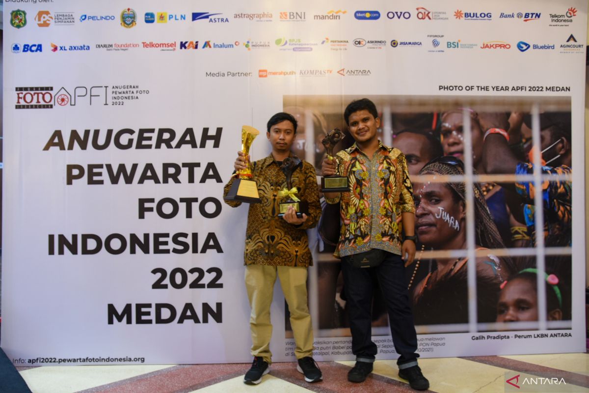 Tiga pewarta foto ANTARA menangkan APFI 2022