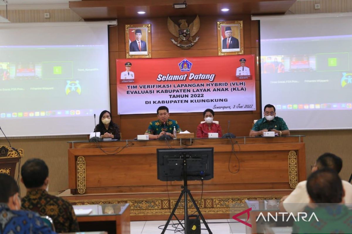 Bupati optimistis Klungkung jadi Kabupaten Layak Anak