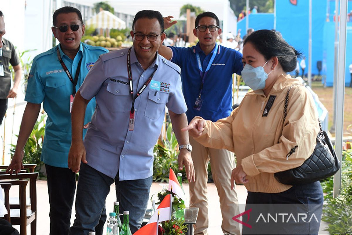 Hoaks! Foto Megawati resmi jadikan Puan sebagai bakal cawapres Anies