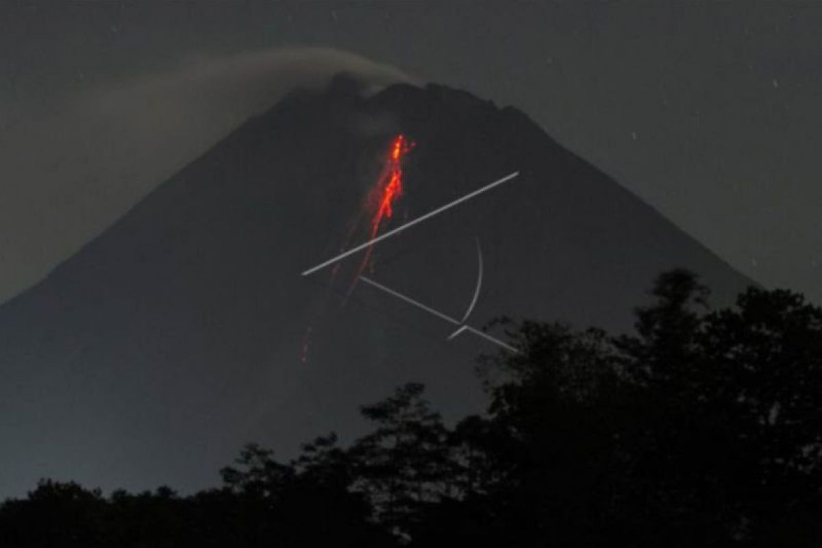 BPPTKG: Merapi luncurkan guguran lava pijar delapan kali sejauh 1,8 km