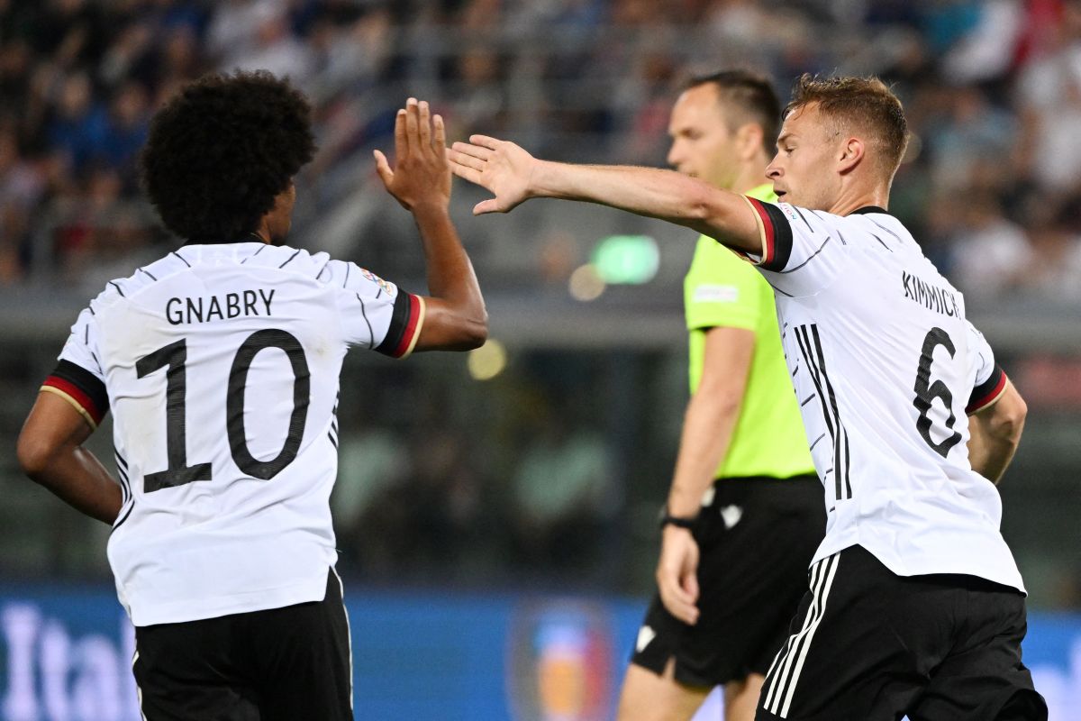 Jerman terus maju tak terkalahkan, setelah 1-1 lawan Italia
