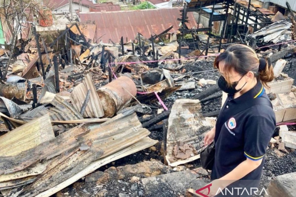 Anggota Dewan Samarinda tinjau korban kebakaran Teluk Lerong