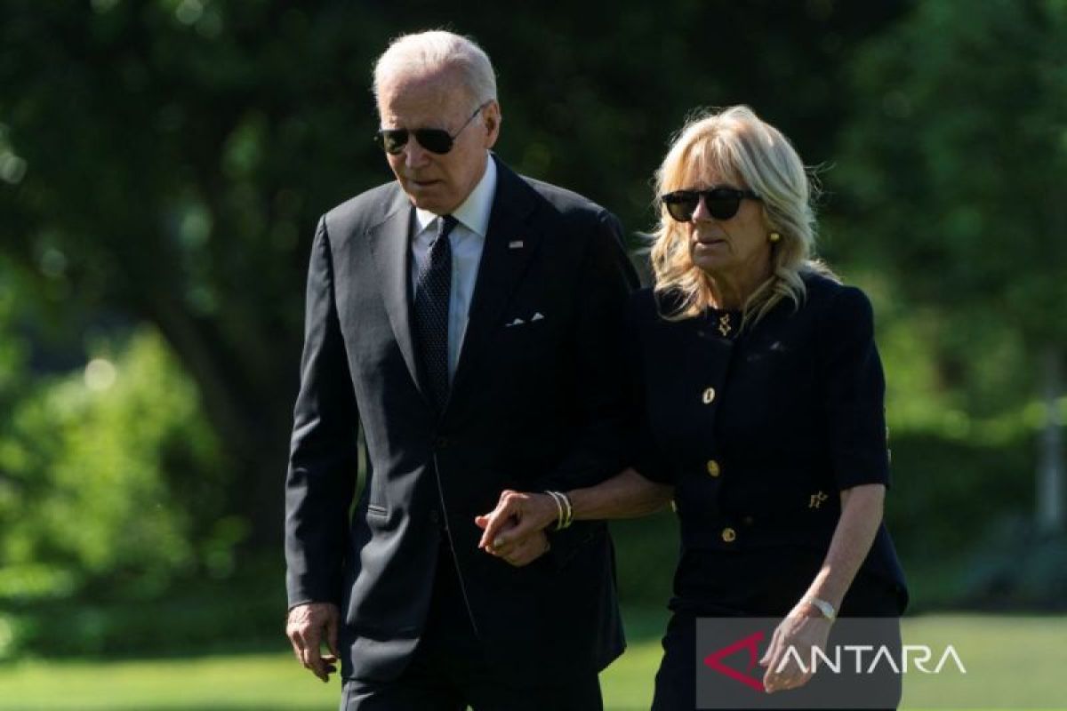 Joe Biden dan istri diungsikan usai pesawat melintas di atas rumah peristirahatan