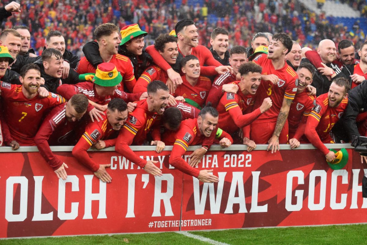 Kalahkan Ukraina 1-0, Wales akhiri penantian 64 tahun ke Piala Dunia