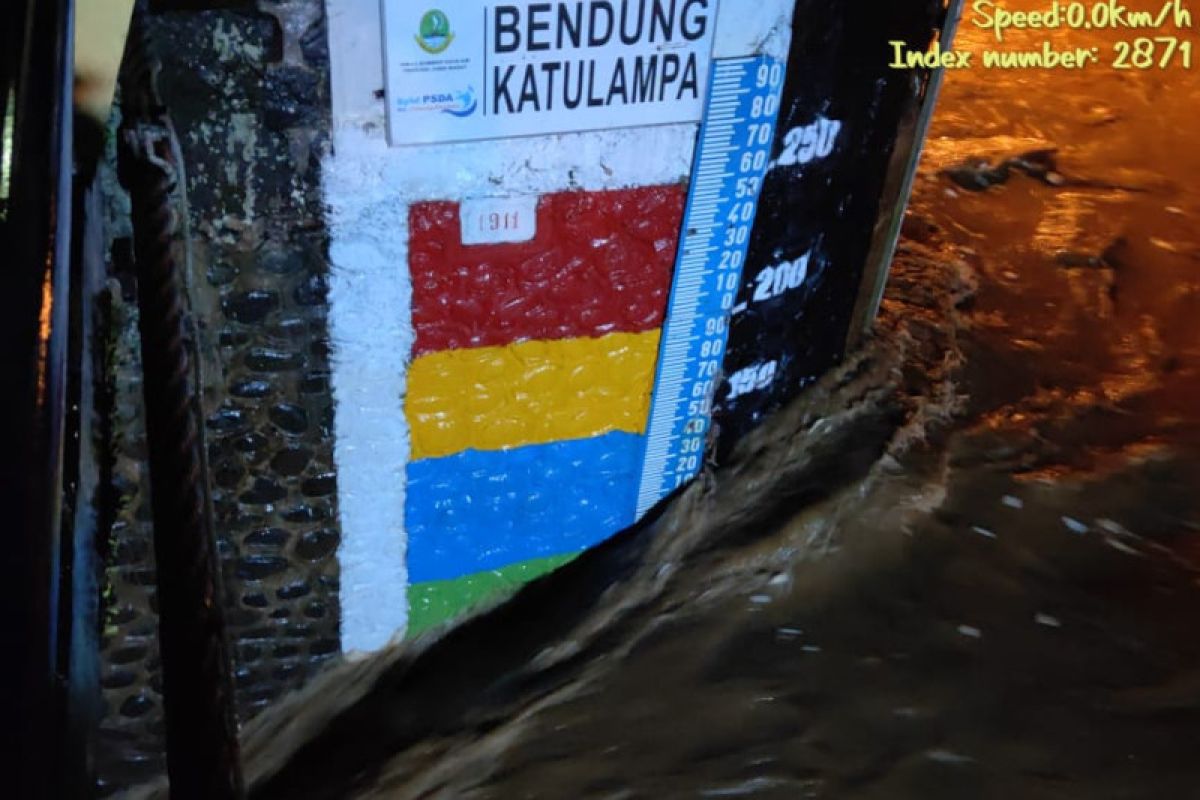 TMA Bendung Katulampa Bogor berstatus siaga 3 banjir Senin malam