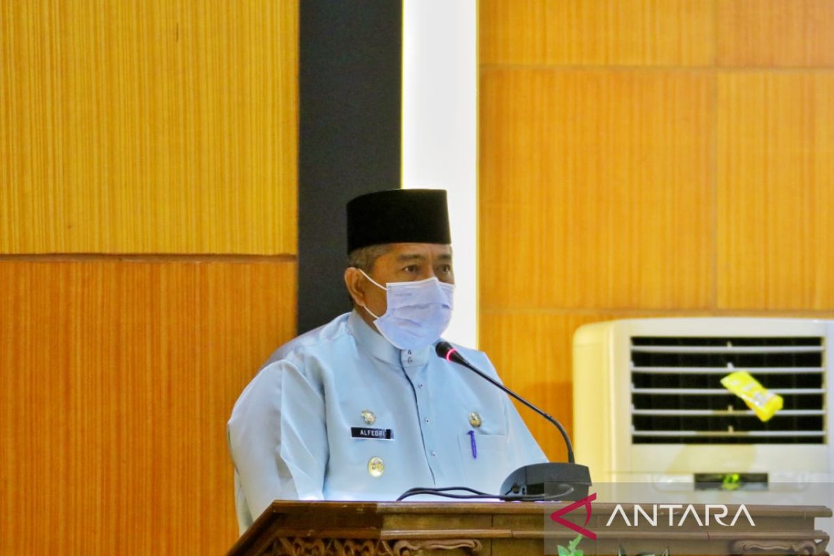 Bupati Siak sampaikan laporan keuangan 2021, sisa anggaran Rp479 miliar