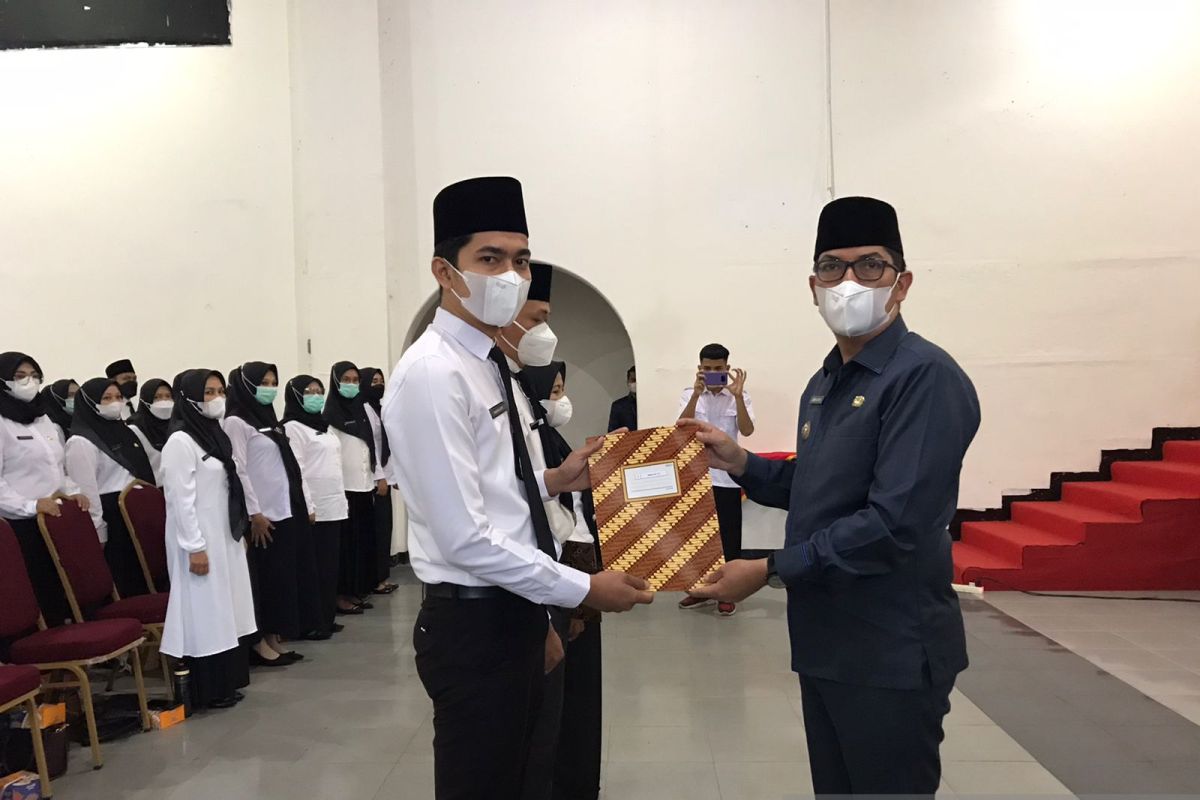 125 CPNS dan PPPK Pemkot Sawahlunto Menerima SK Pengangkatan