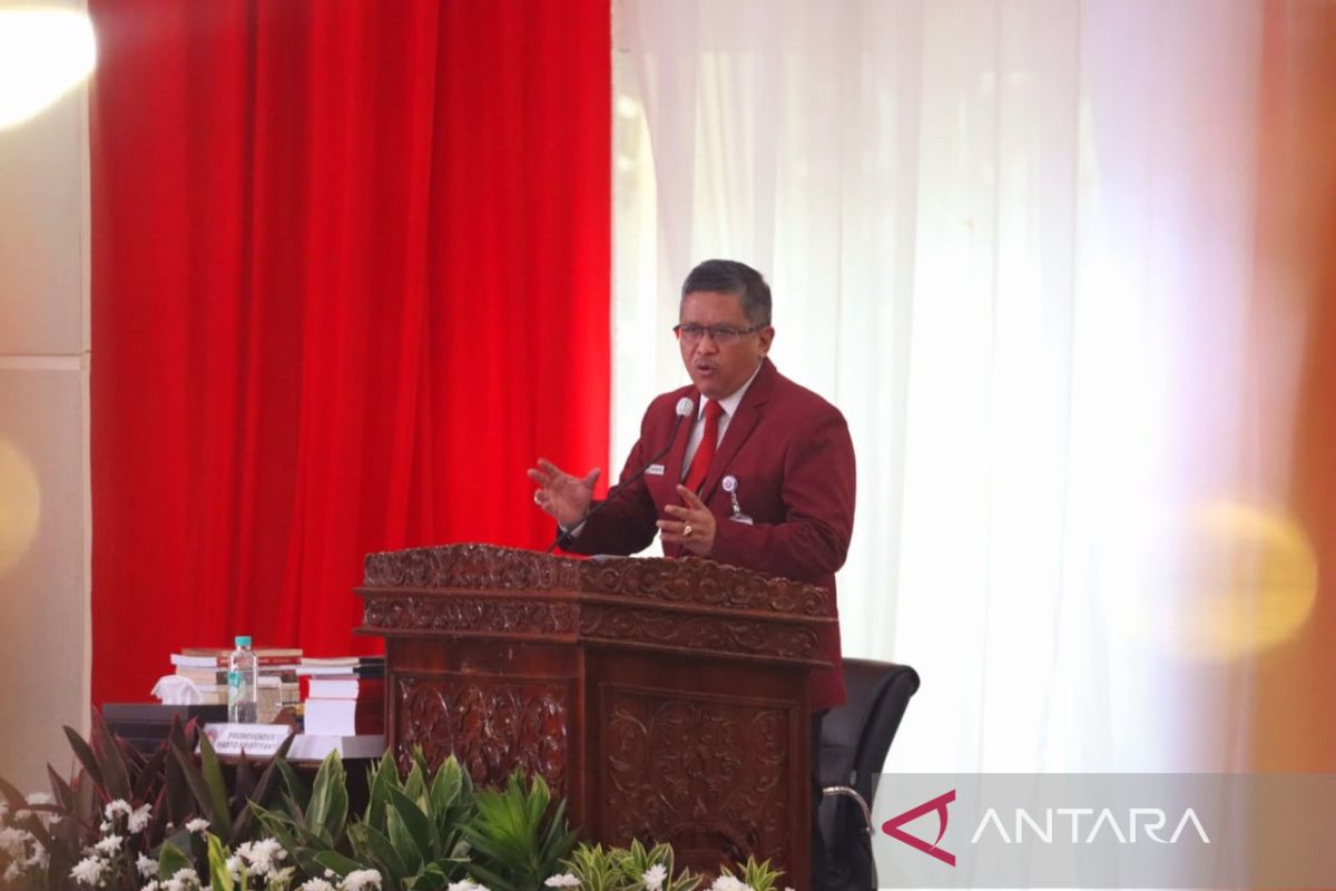 Hasto usulkan Kemhan bangun pertahanan berdasarkan geopolitik Soekarno