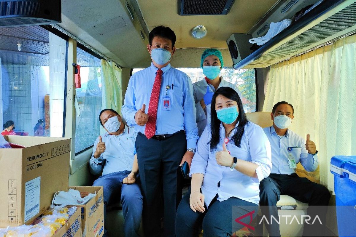 Bank Kalteng berpartisipasi penuhi kebutuhan darah di Palangka Raya