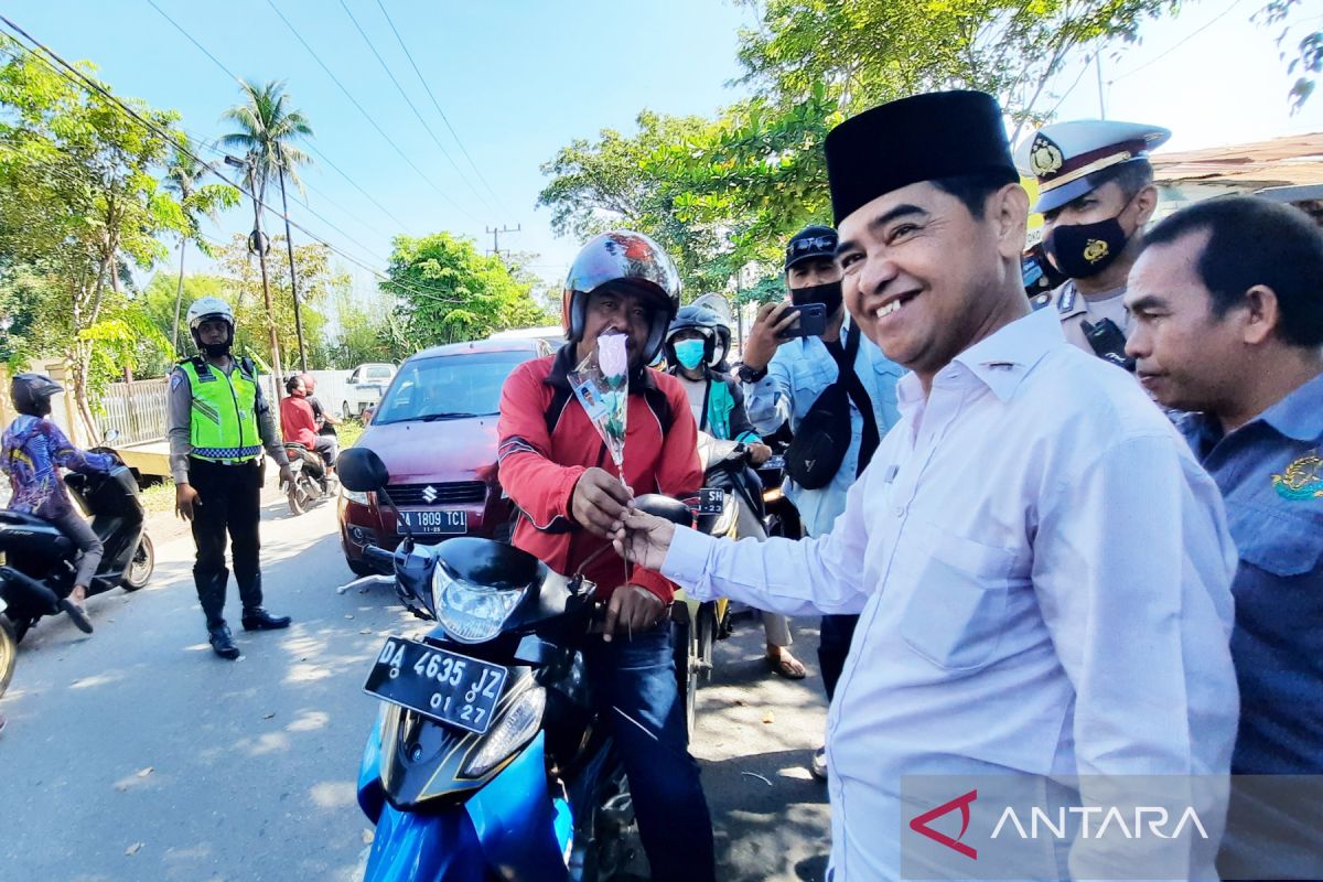 Aksi simpatik untuk Ketum Hipmi, massa sebut Mardani aset Banua Kalimantan Selatan