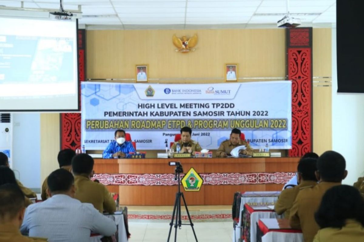 Bupati Samosir buka high level meeting tim percepatan dan perluasan digitalisasi daerah