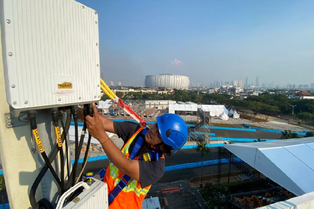 Jaringan 5G XL Axiata ikut sukseskan ajang balap mobil Formula E di Jakarta