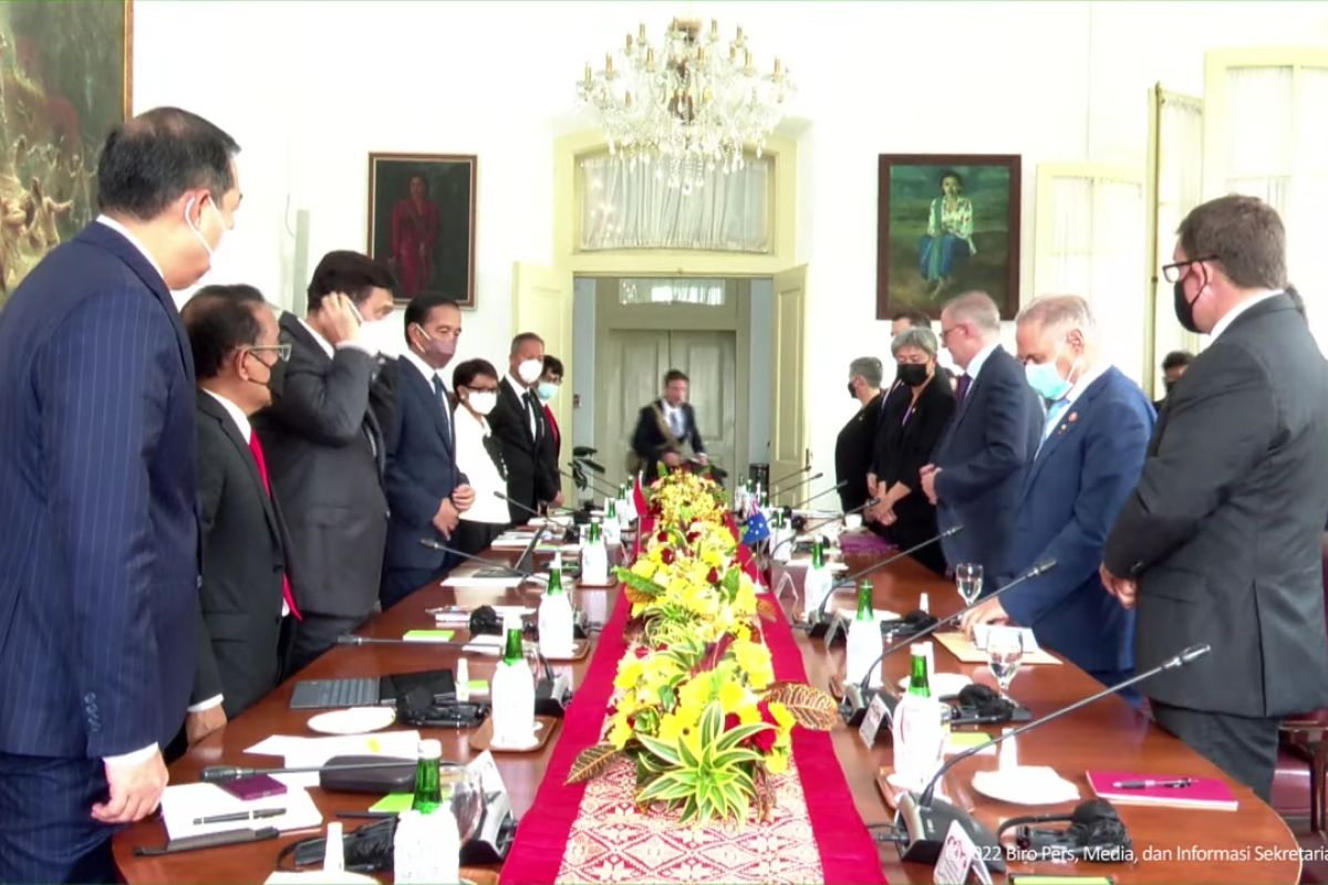 Presiden Jokowi: penguatan kerja sama Indonesia dan Australia semakin penting