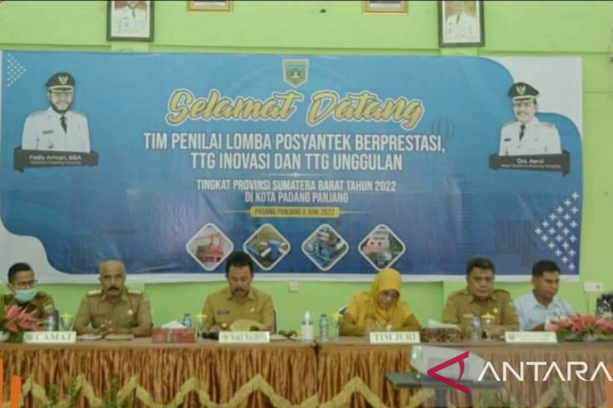 Tim provinsi nilai TTG "Japra" unggulan Kota Padang Panjang