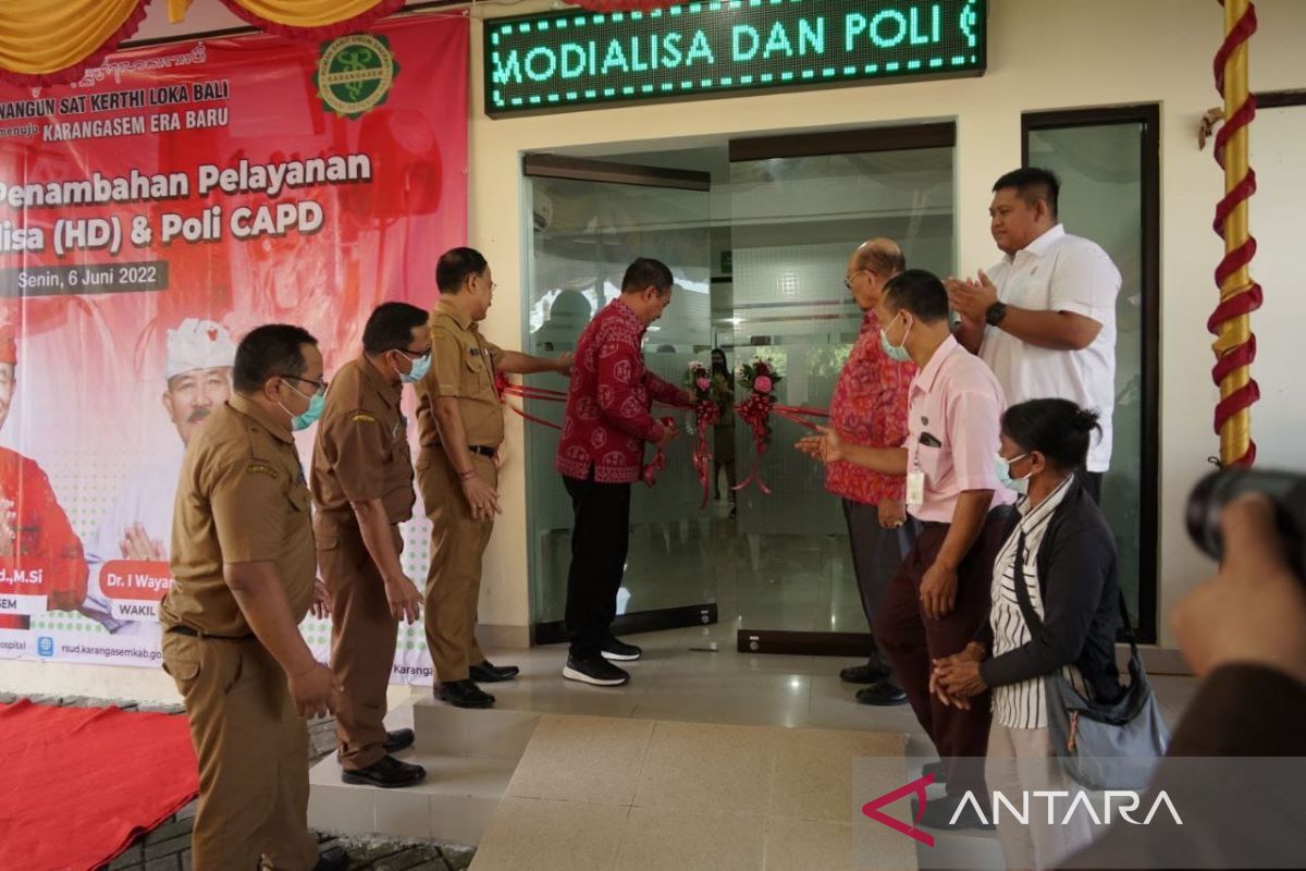 Bupati Karangasem resmikan Ruang Hemodilisa RSUD