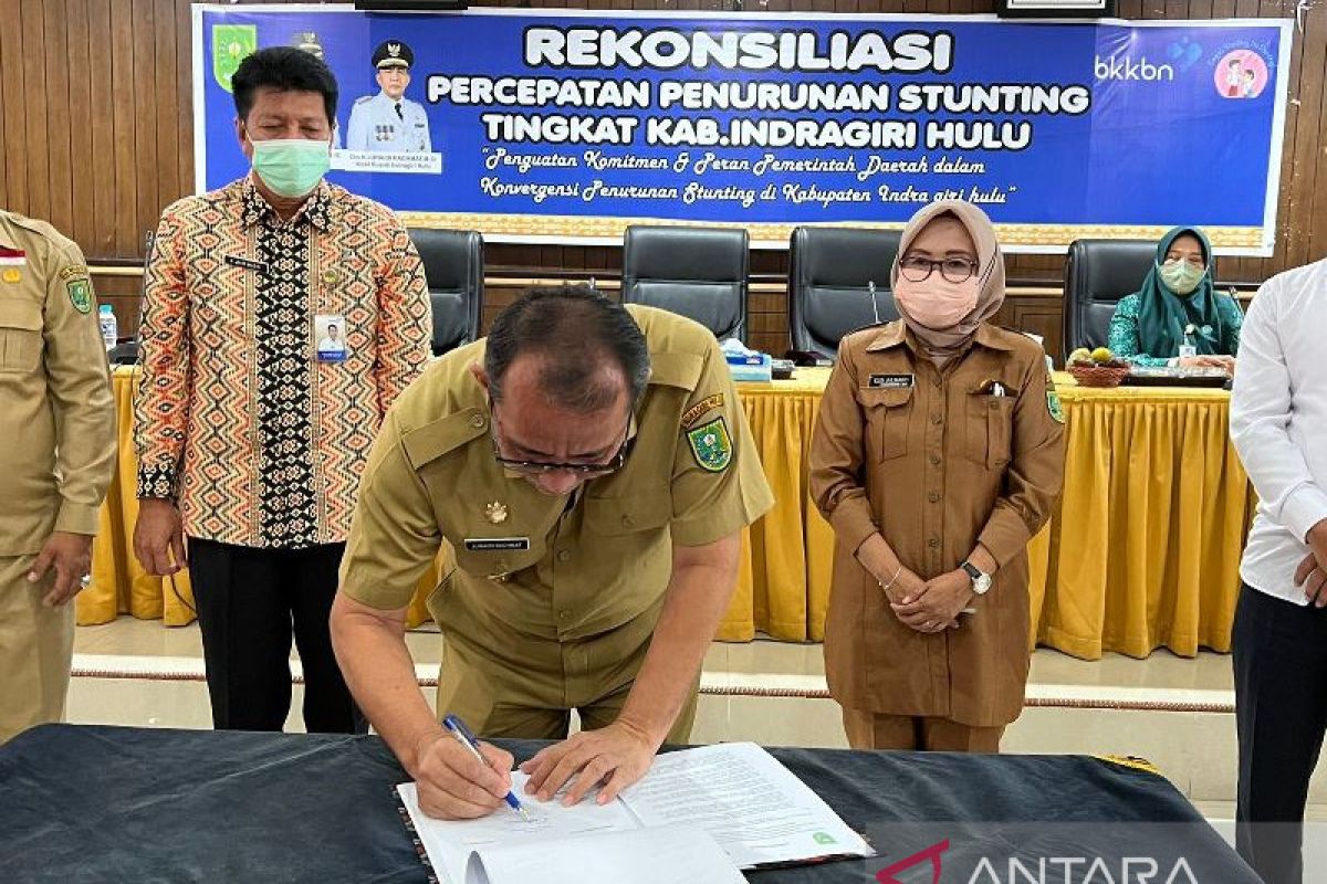 Pemkab Inhu perkuat konvergensi percepatan penurunan prevalensi stunting