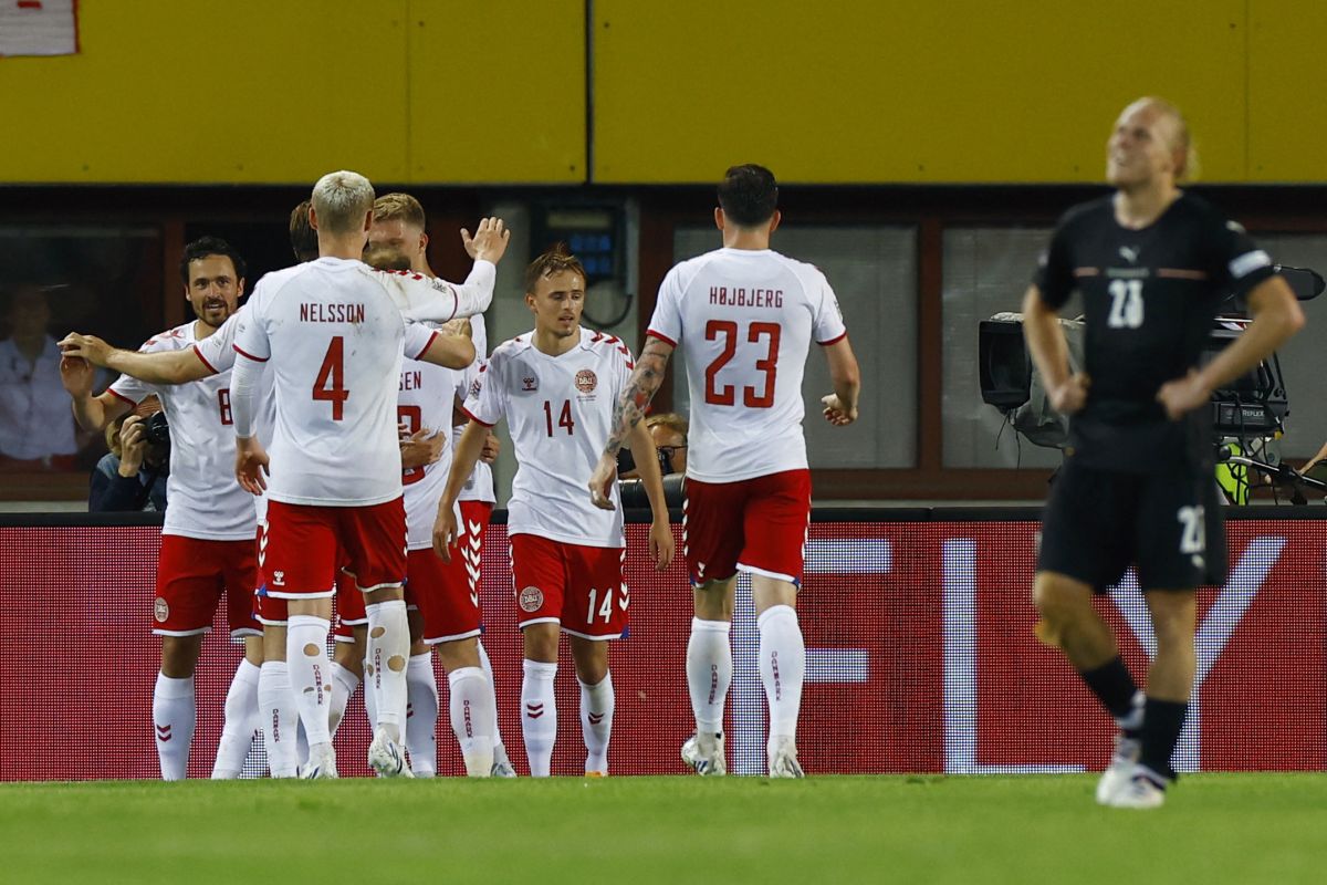 Hasil Nations League: Denmark tekuk Austria 2-1, Prancis tersandung lagi
