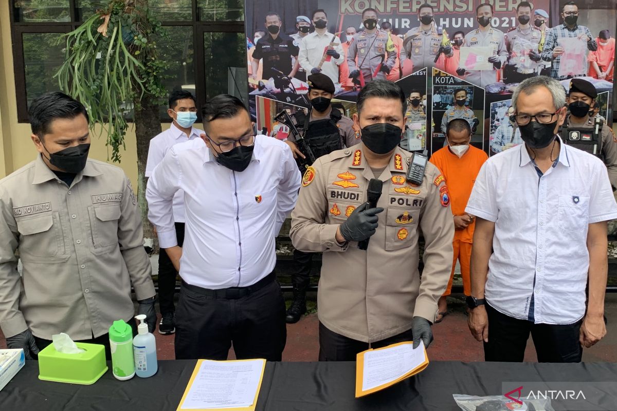 Polresta Malang Kota ungkap kasus penemuan mayat korban pembunuhan