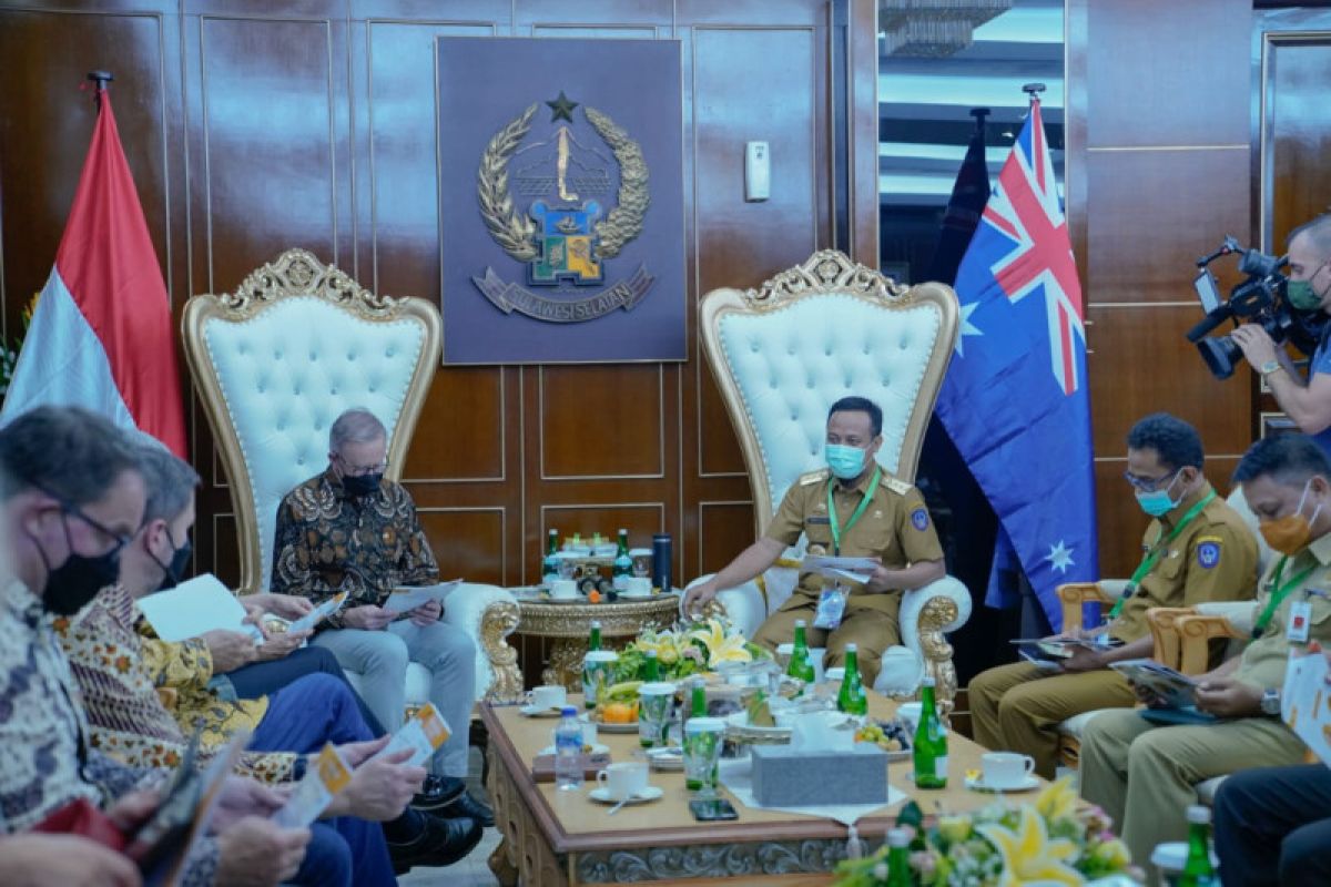 Gubernur paparkan potensi Sulsel ke Perdana Menteri Australia