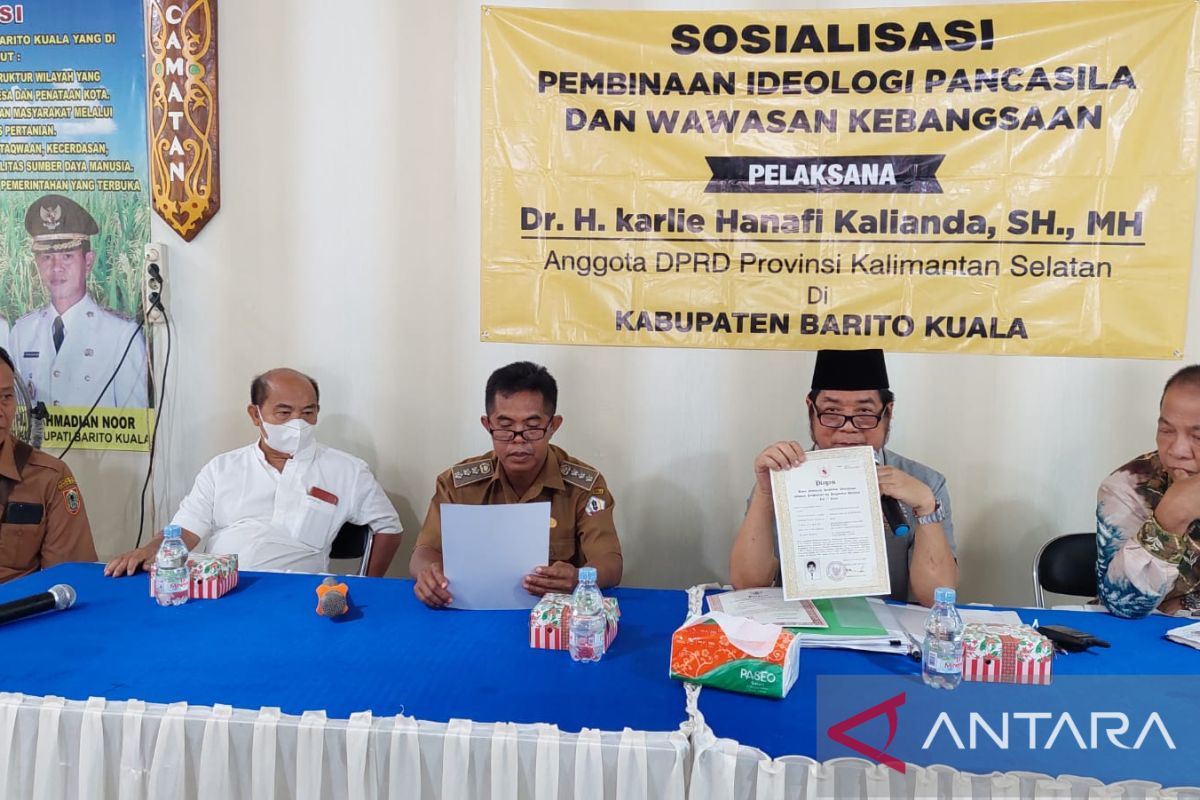 Anggota Dewan Kalsel Akang : Pancasila jaga keberagaman bangsa