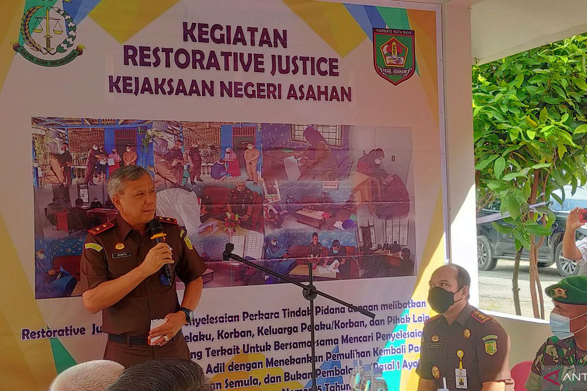 Kajatisu resmikan rumah Restorative Justice di Kabupaten Asahan