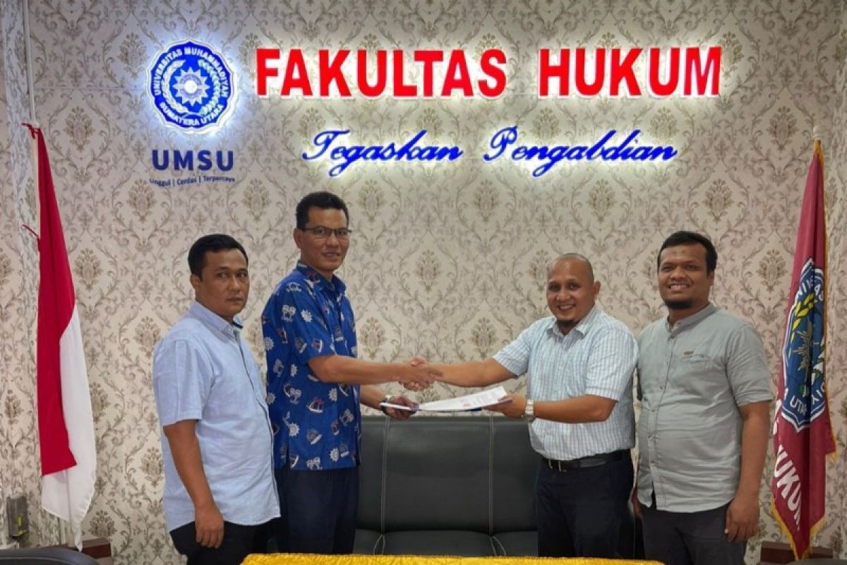 Fakultas Hukum UMSU-IKADIN Medan sepakat tingkatkan kerjasama bidang pengabdian