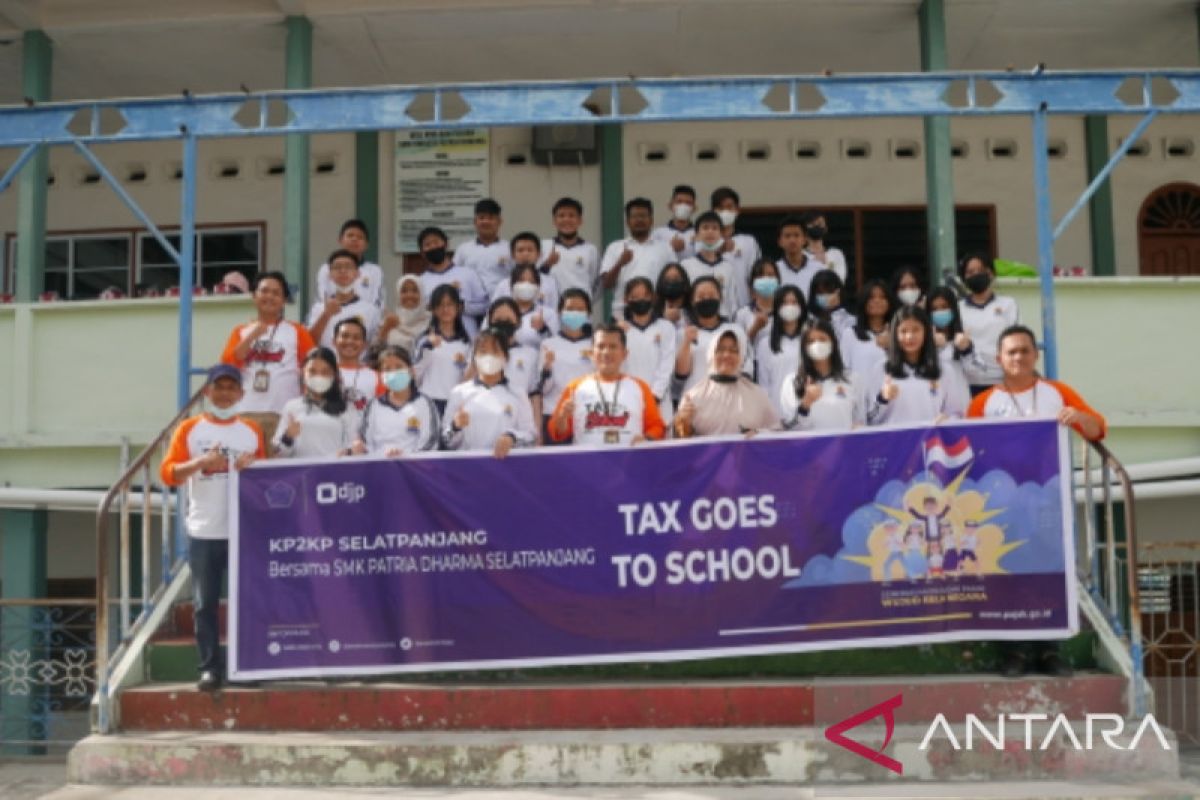 KP2KP Selatpanjang tanamkan kesadaran pajak ke murid sekolah sejak dini