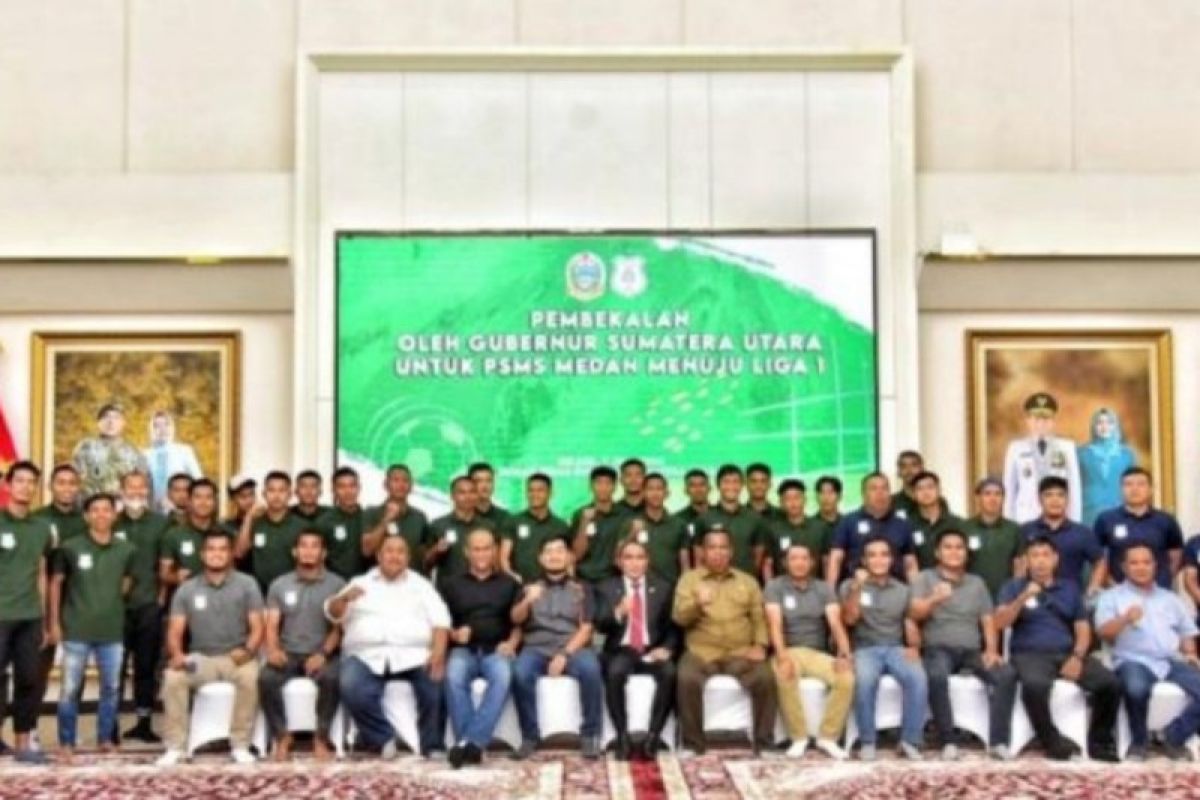 Gubernur Sumut beri motivasi pemain PSMS jelang hadapi Liga 2