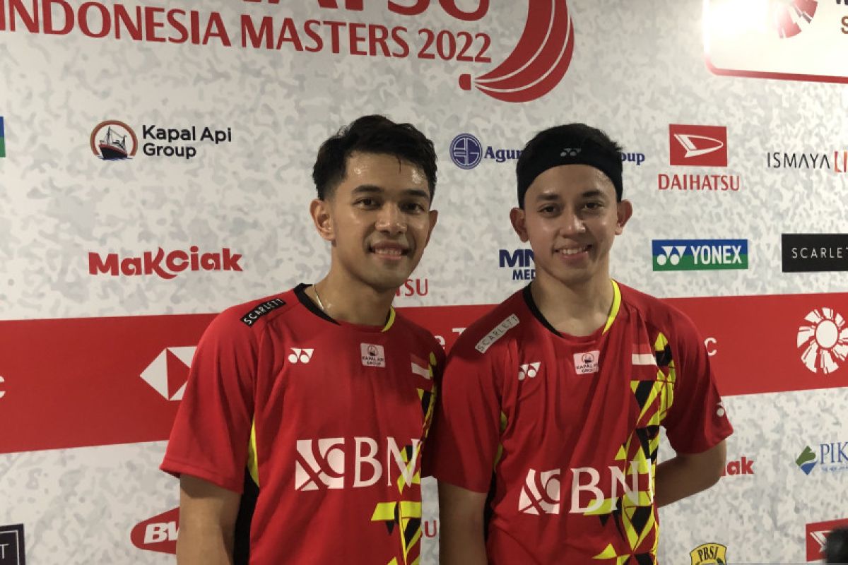 Indonesia Masters 2022, Fajar/Rian lolos ujian pertama