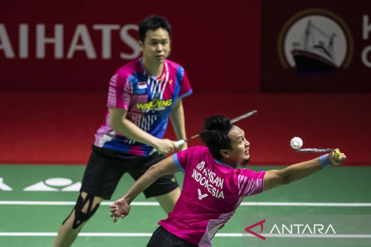 Indonesia Open 2022 - Ahsan/Hendra kalah dari pasangan China