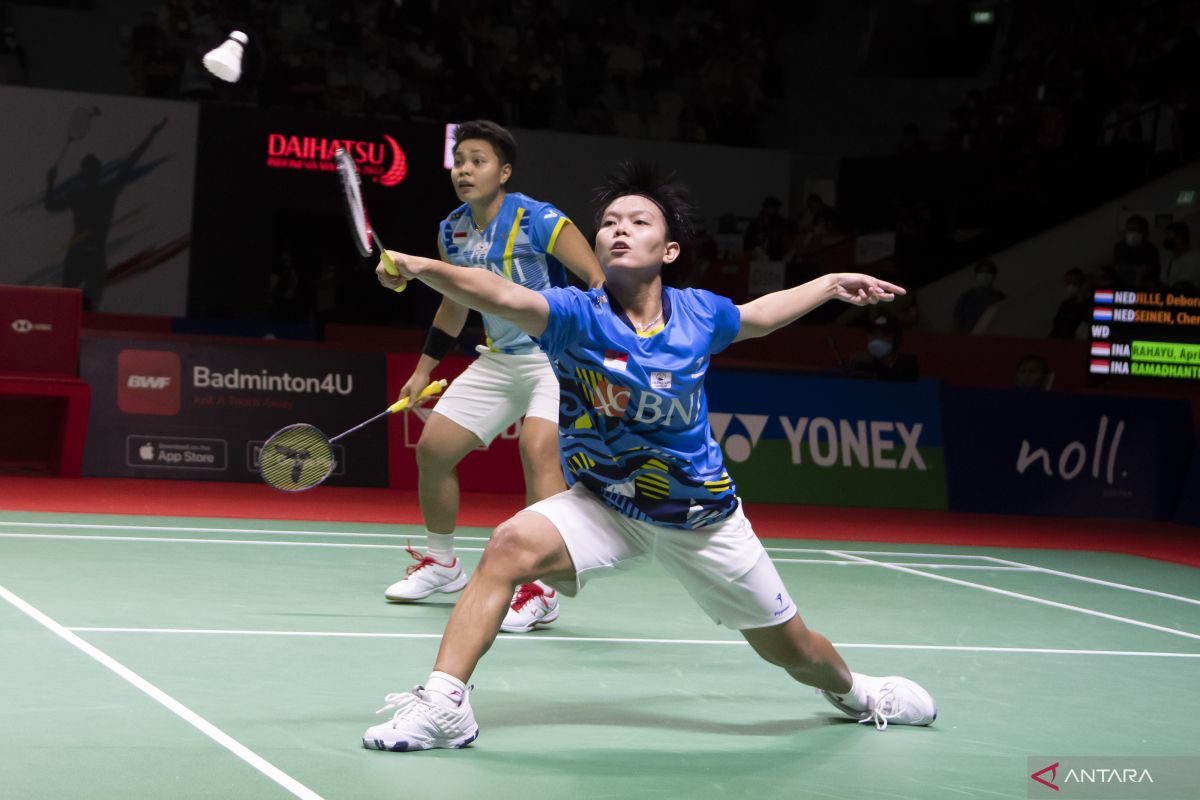 Indonesia Masters 2022: Makin padu, Apriyani/Fadia lewati rintangan pertama