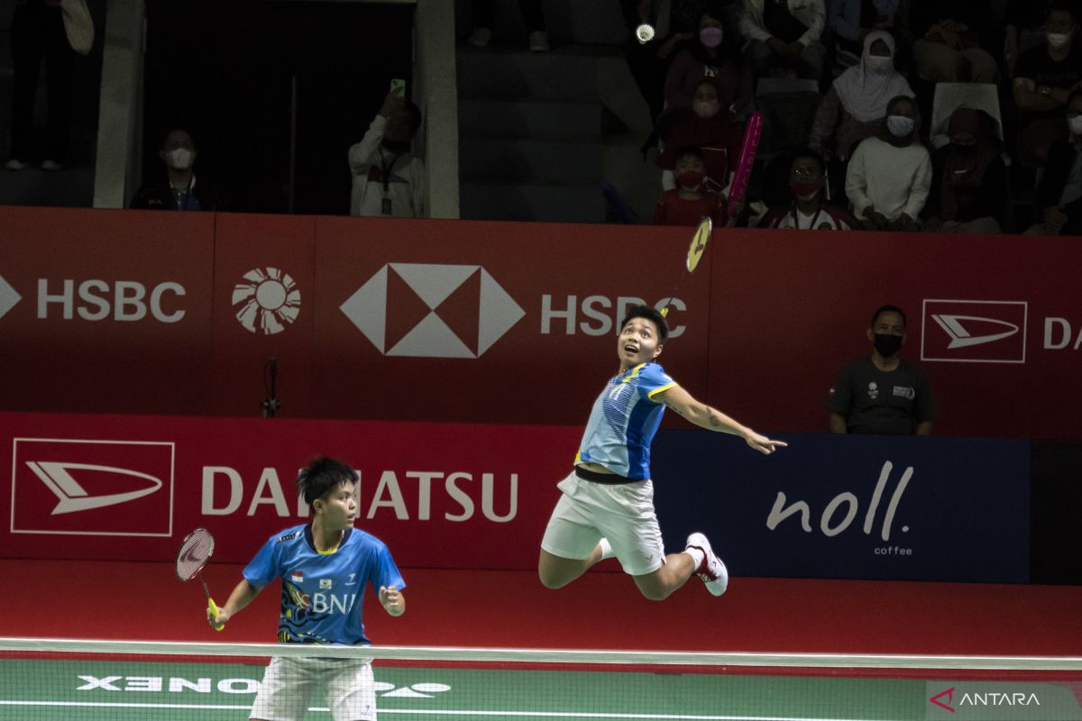 Apriyani/Ramadhanti luar biasa ke perempat final Indonesia Masters 2022