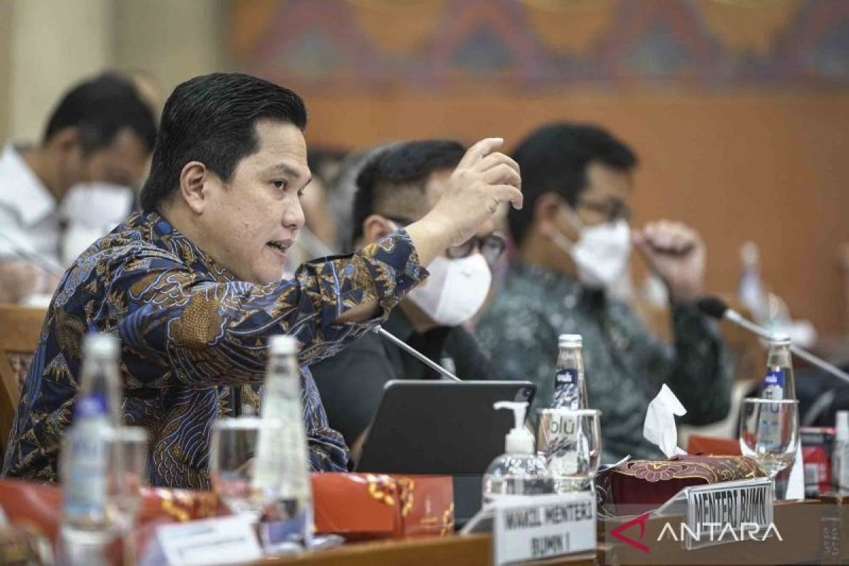 Erick Thohir: Laba bersih BUMN capai Rp126 triliun pada 2021