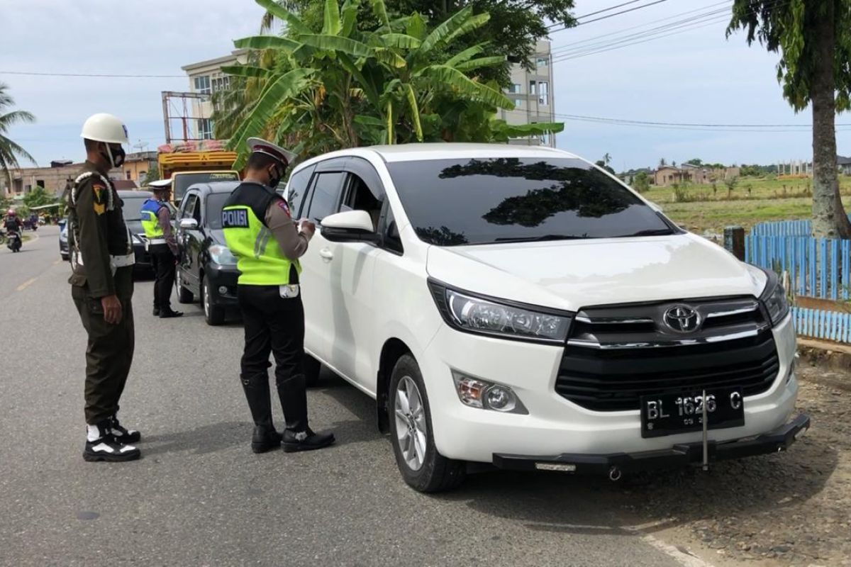 Tim gabungan Samsat Abdya gelar razia, ini sasarannya