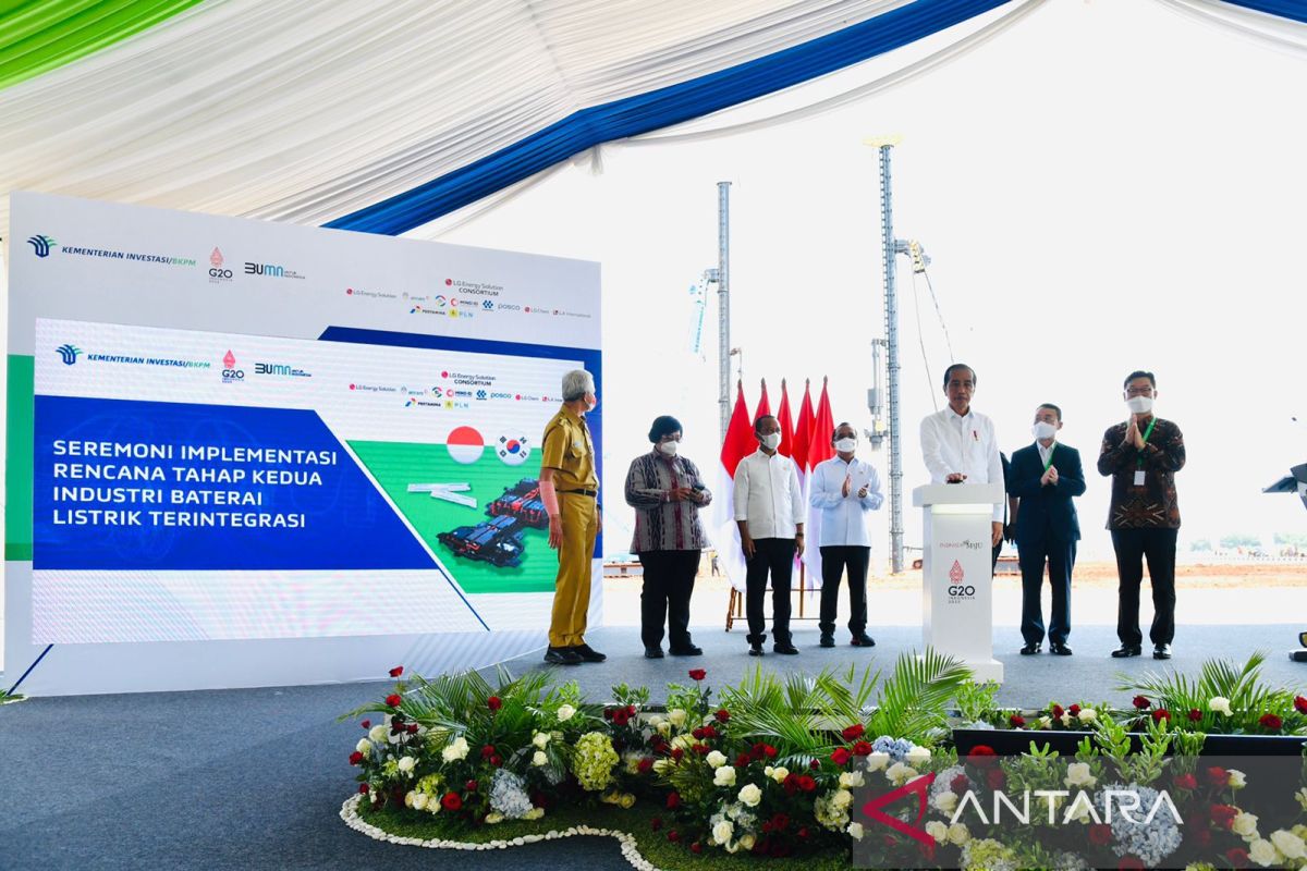 Jokowi ingin RI jadi produsen utama produk berbasis nikel, PLN siap dukung dengan listrik andal