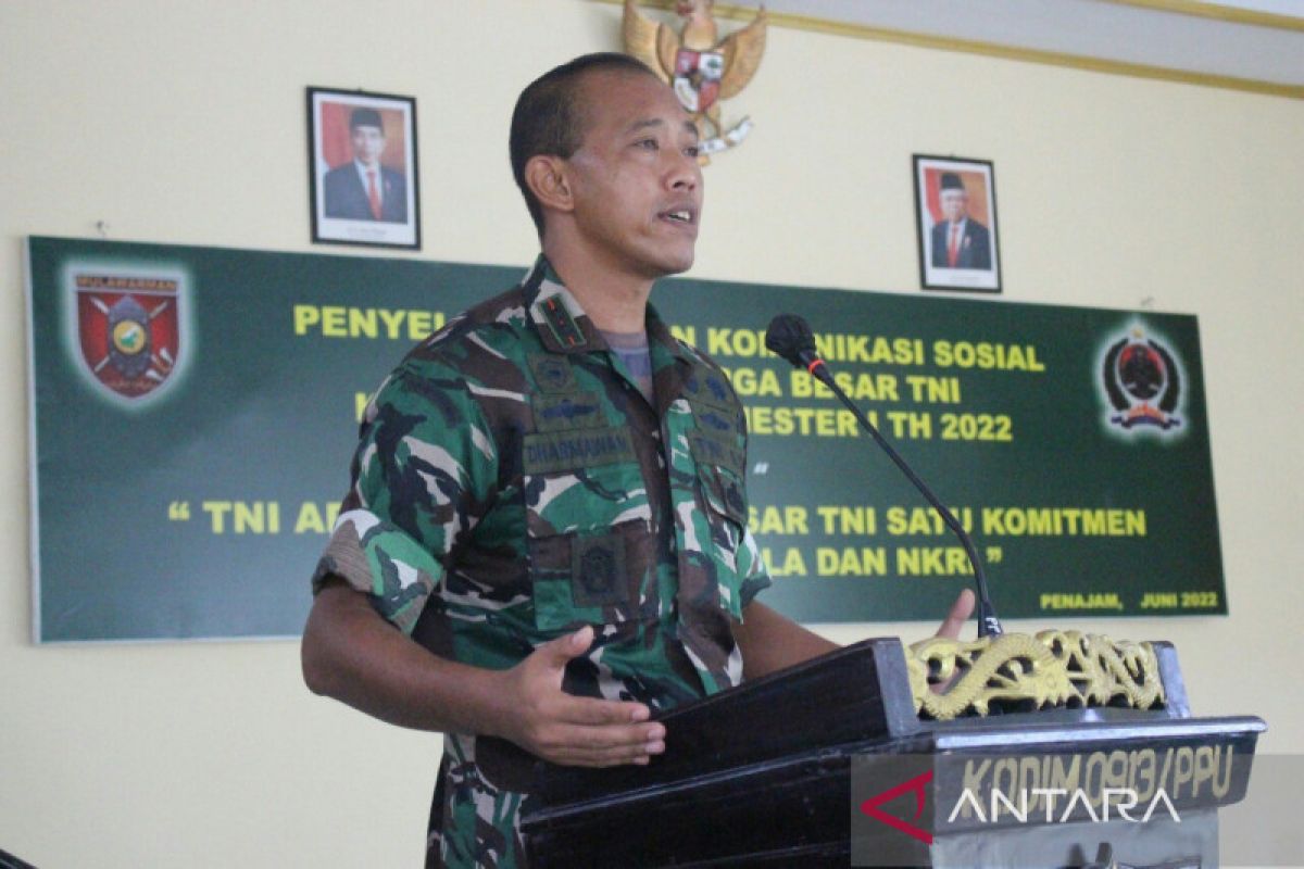 Komandan Kodim 0913/PPU ingatkan jajaran tidak terjebak politik