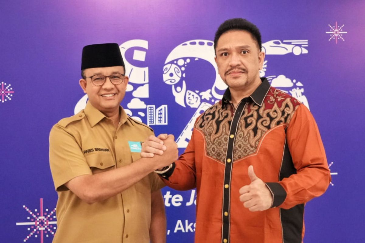 Anies Baswedan doakan kelompok pendukungnya kompak dan bermanfaat