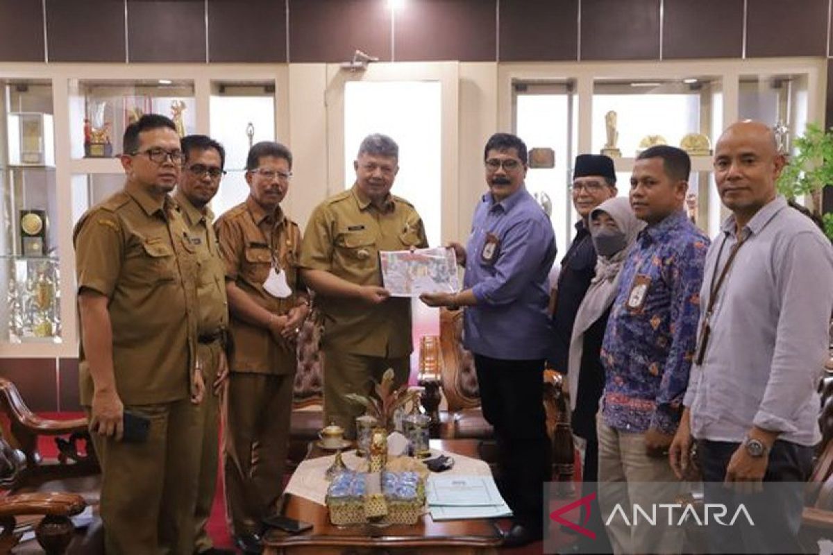 KPU Solok serahkan rencana anggaran biaya ke Pemkot untuk Pilkada 2024