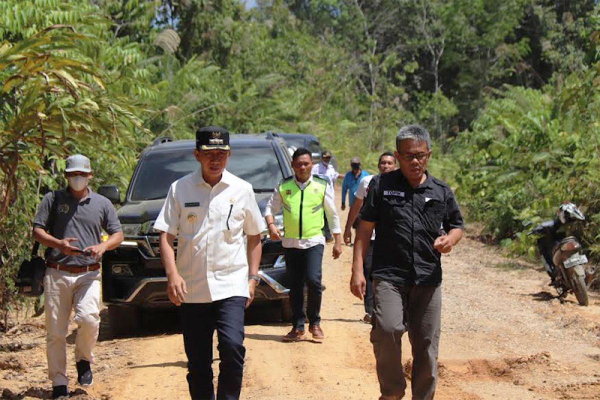 Pemkab Barito Utara tuntaskan pembangunan jembatan di Kecamatan Lahei